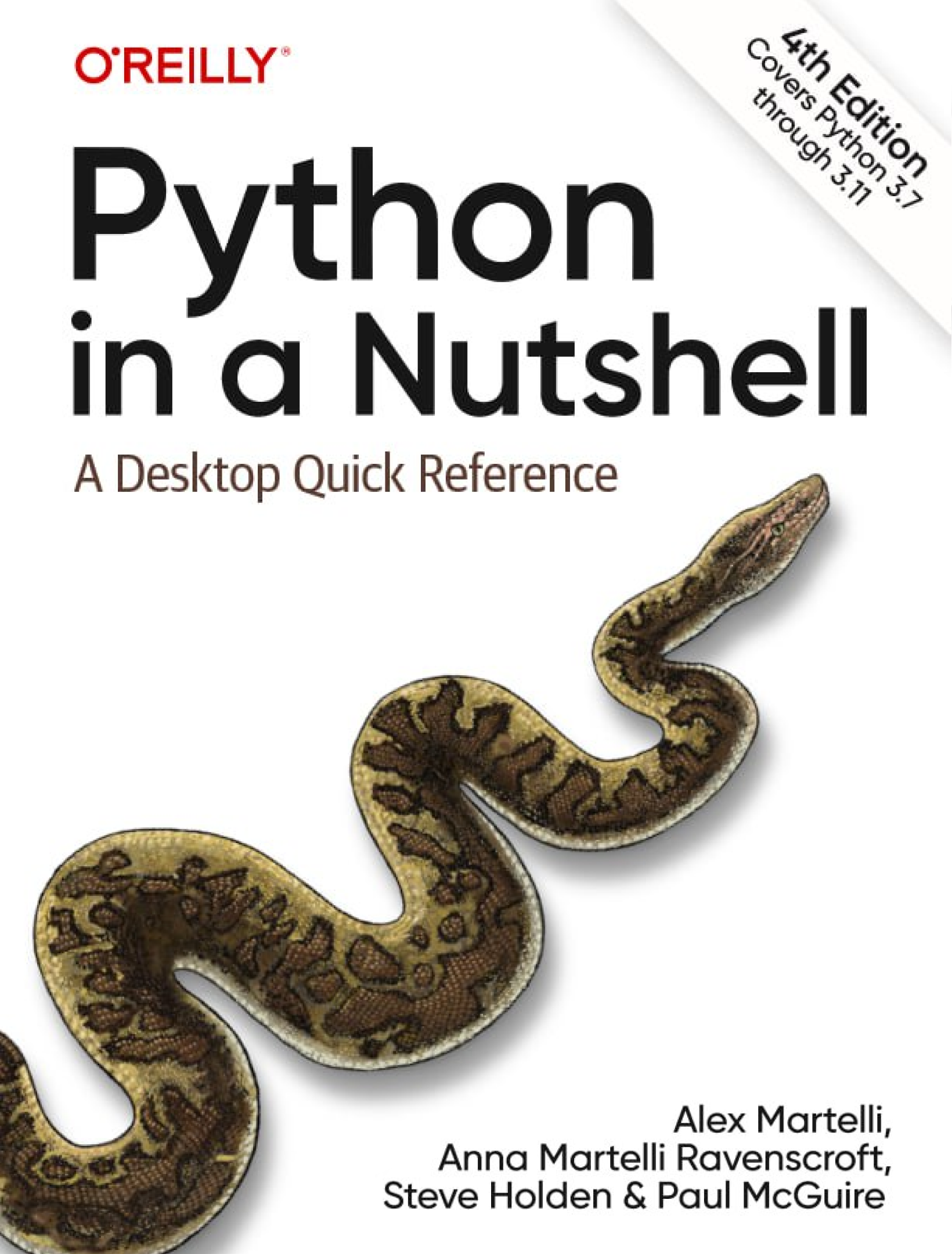 Python in a Nutshell: A Desktop Quick Reference, 4th Edition